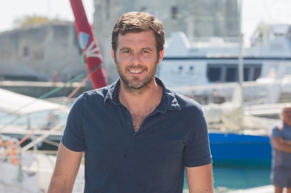 Lannick Gautry - Photocall de "Le Mystère du lac" dans le cadre du 17ème festival de fiction TV de La Rochelle sur le Vieux Port, le 10 septembre 2015. Christophe Clovis / Bestimage