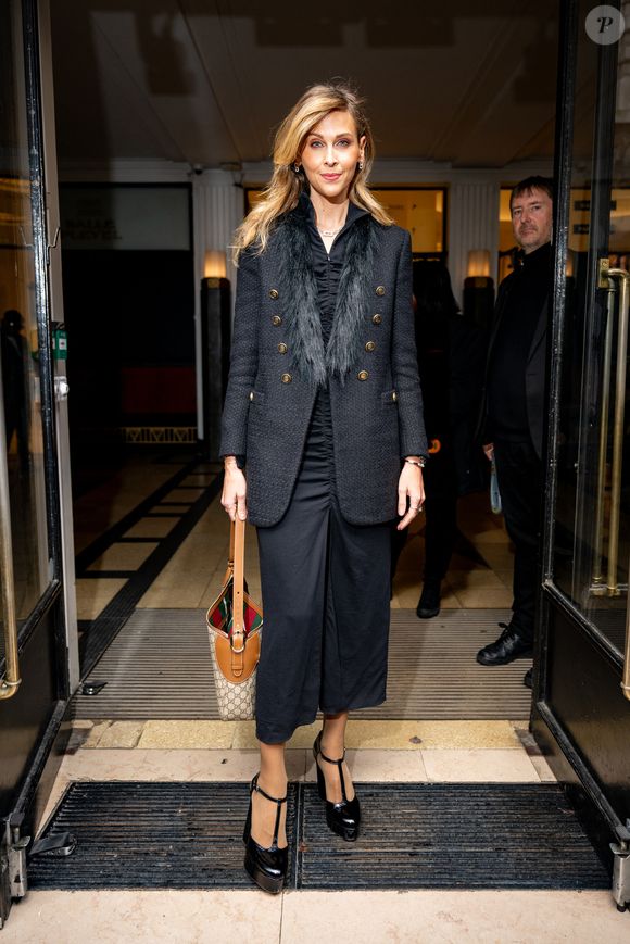 Ophélie Meunier - Arrivées au défilé Stéphane Rolland salle Pleyel Collection Haute Couture Printemps/Eté 2025 lors de la Fashion Week de Paris (PFW), France, le 28 janvier 2025. © Pierre Perusseau/Bestimage