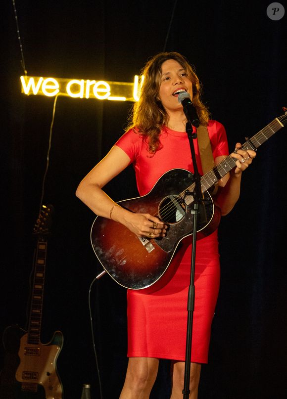 Exclusif - Vanille Clerc en showcase au club We Are à Paris le 5 juin 2025.

Photo : Sam Delpech / Bestimage