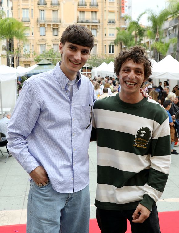Matthieu Rodriguez, Jules Bahlou (Un si grand soleil) au festival  "Les Héros de la Télé" à Beausoleil le 12 octobre 2024.

© Jean-François Ottonello / Nice Matin / Bestimage