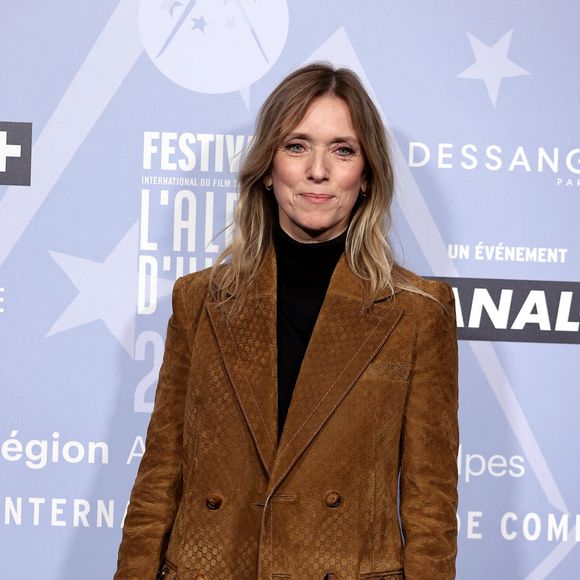 Léa Drucker pour le film "Le Mélange des Genres" - 28ème édition du Festival international du film de comédie de l'Alpe d'Huez le 17 janvier 2025. © Dominique Jacovides / Bestimage