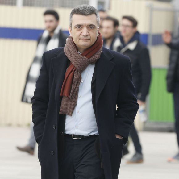 Thomas Langmann arrive au tribunal correctionnel de Paris le 20 février 2019.  (AGENCE / BESTIMAGE).