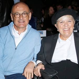 Mimie Mathy et son mari Benoist Gérard - Soirée de clôture du 22ème Festival des créations télévisuelles de Luchon, le 8 février 2020. © Christophe Aubert via Bestimage