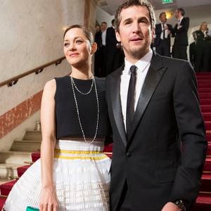 Guillaume Canet et Marion Cotillard - 40ème cérémonie des César au théâtre du Châtelet à Paris, le 20 février 2015. © BORDE-JACOVIDES / BESTIMAGE