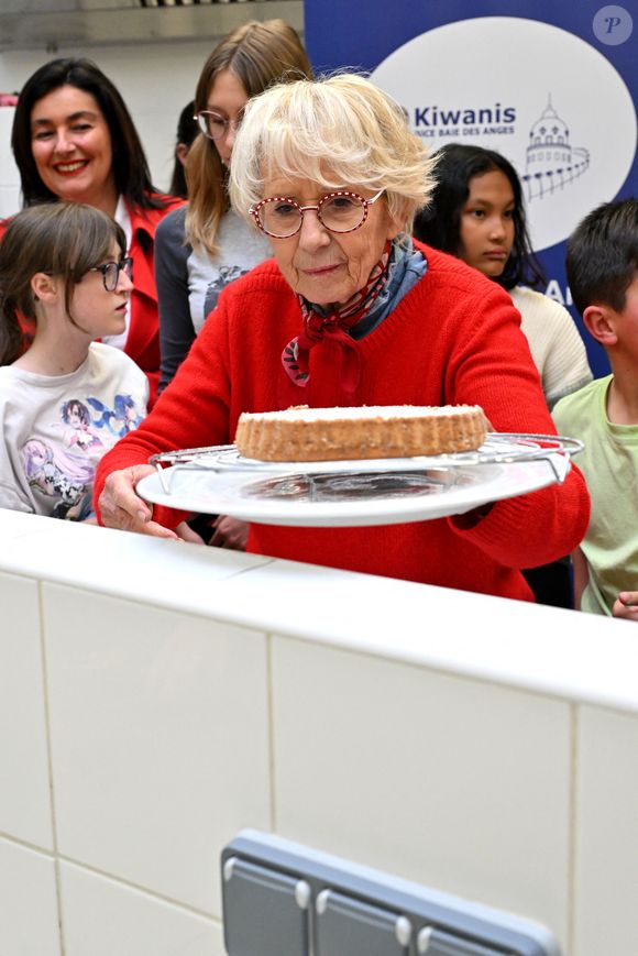 Exclusif - Mercotte de l'émission "Le Meilleur Pâtissier" sur M6, est venue à Nice, le 26 avril 2024.  

© Bruno Bebert / Bestimage