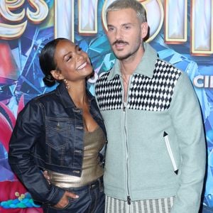 Christina Milian et M. Pokora assistent à la première de Les Trolls 3 au Gaumont Marignan à Paris, France, le 11 octobre 2023. Photo par Jerome Domine/ABACAPRESS.COM