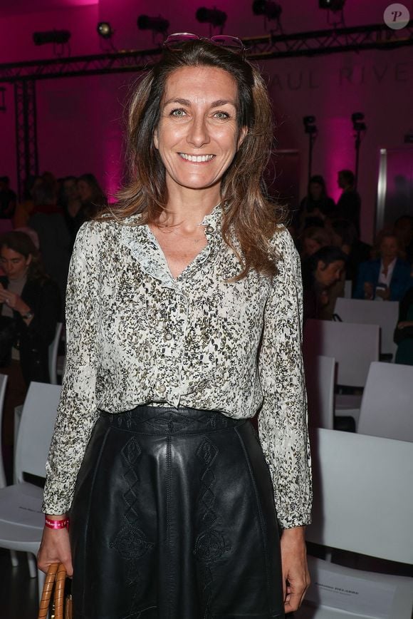 Anne Claire Coudray assiste à la cérémonie de remise du Prix De La Femme D'Influence au Musée de l'Homme le 05 décembre 2023 à Paris, France. Photo by Nasser Berzane/ABACAPRESS.COM