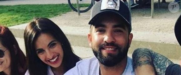 "Je suis un papa tout plein d'amour, tout émerveillé. Je suis très fier de voir ce petit garçon en bonne santé. Nous formons une famille pleine de bonheur", a confié Kendji à "Télé-Loisirs" Kendji Girac avec sa compagne Soraya Miranda. Capture d'écran Instagram.