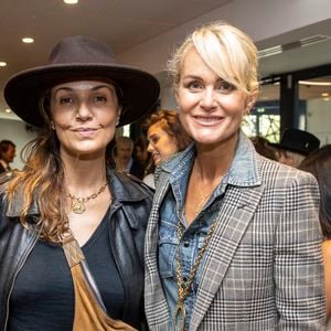 Exclusif - Nadia Fares, Laeticia Hallyday - Inauguration du "Johnny's Bar" à l'AccorHotels Arena Paris Bercy à Paris, à l'occasion du concert hommage à Johnny Hallyday. Le 14 septembre 2021
© Borde-Jacovides-Moreau / Bestimage
