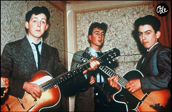 Les Beatles - Paul McCartney, John Lenon et George Harrison. 
ALPHA AGENCY / BESTIMAGE