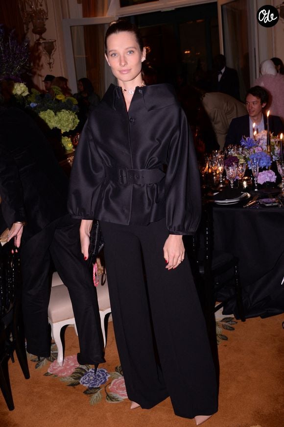 Ilona Smet lors du dîner de la soirée de présentation de la collection Messika by Kate Moss à l'hôtel Ritz à Paris en marge de la fashion week collection printemps/été 2022 le 3 octobre 2021.

© Rachid Bellak / Bestimage