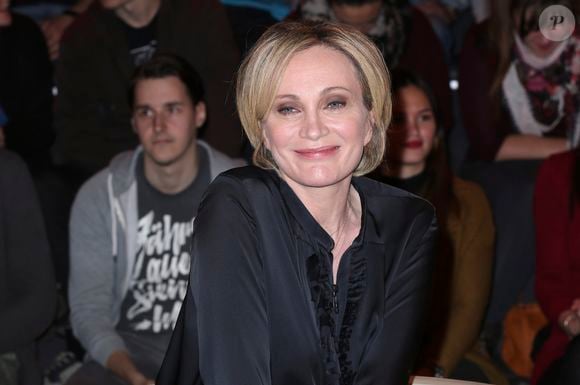 Patricia Kaas sur le plateau de l'émission TV "Markus Lanz" à Hambourg. Le 7 décembre 2016. © Future-Image / Zuma Press / Bestimage