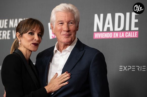 24 novembre 2025, Madrid, Espagne : Richard Gere et Alejandra Gere assistent à la première « Lo Que Nadie Quiere Ver » au cinéma Callao. (Image de crédit : © Atilano Garcia/SOPA Images via ZUMA Press Wire)