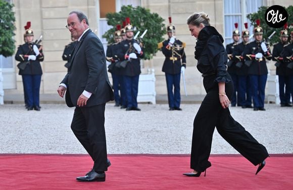 Une venue remarquée lors d'un dîner d'État prestigieux, 

François Hollande et Julie Gayet - Dîner d'état de l'Elysée pour le président sud-coréen Lee Jae Myung le 8 septembre 2026 © Christian Liewig/Bestimage