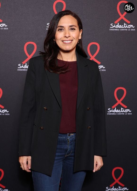 Salhia Brakhlia - Soirée de lancement du Sidaction 2026 au Lido à Paris le 16 Mars 2026. © Denis Guignebourg/Bestimage