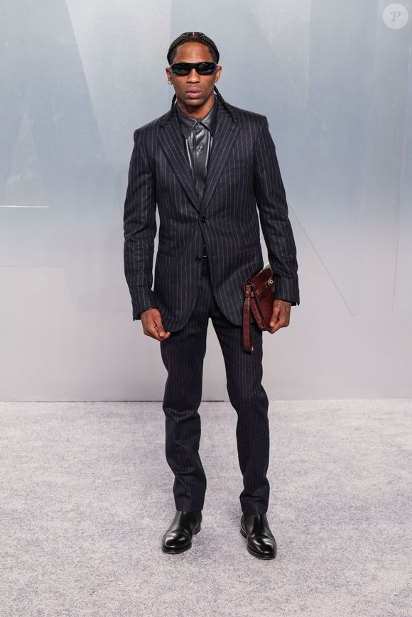 La fondatrice de "Kylie Cosmetics" partage Stormi que son fils Aire, 4 ans, avec son ex-compagnon Travis Scott.

Travis Scott à la Vanity Fair Oscar Party (98th Annual Academy Awards)  Los Angeles Backgrid USA / Bestimage