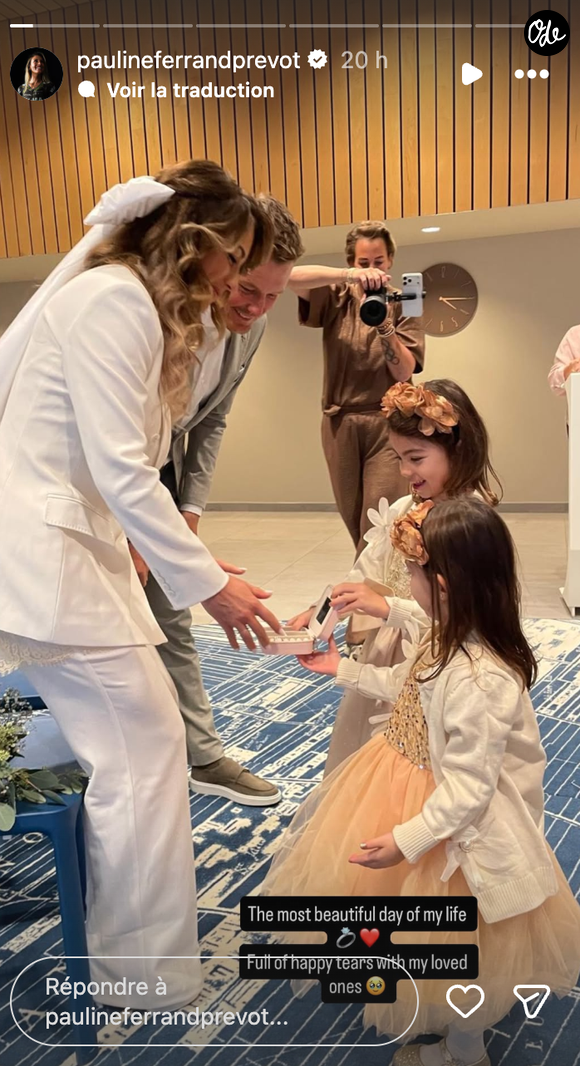 La sportive professionnelle est en couple depuis 2023 avec Dylan van Baarle

Pauline Ferrand-Prévot dévoile plusieurs photos de son mariage avec Dylan van Baarle sur Instagram le dimanche 25 octobre 2026.