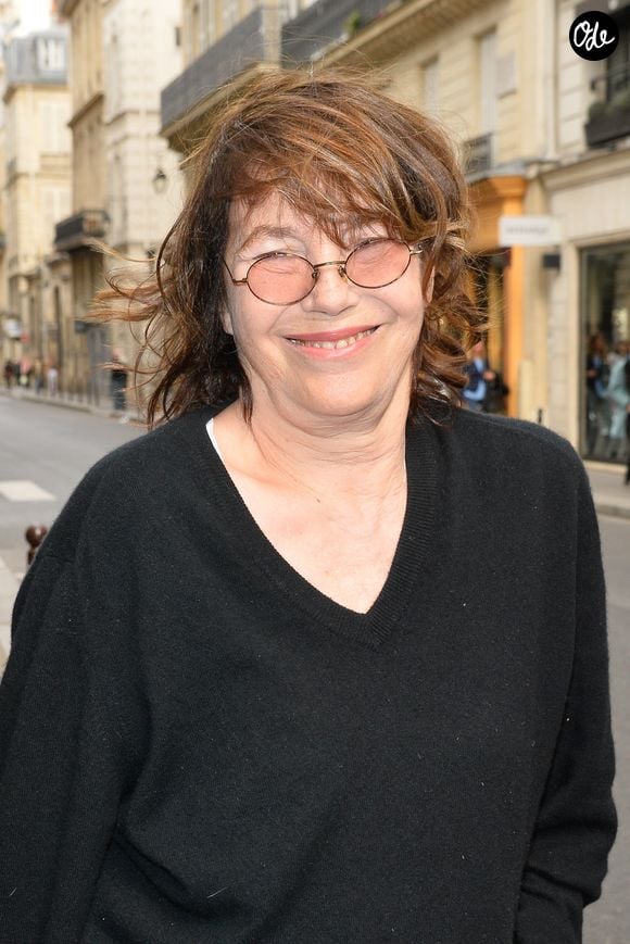 Jane Birkin lors du lancement officiel de l'association Serge Gainsbourg au cabaret Don Camilo à Paris, le 2 avril 2017. © Guirec Coadic/Bestimage