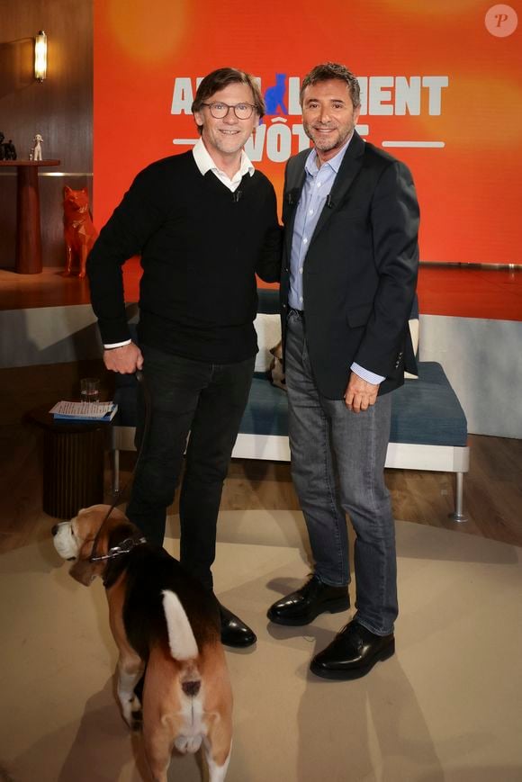 Célèbre animateur des "Chiffres et des Lettres", Laurent Romejko, désormais rédacteur en chef de Météo à la carte, est l'invité de Bernard Montiel ce dimanche

Exclusif - Laurent Romejko, sur plateau de la nouvelle émission "Animalement Vôtre" présentée par Bernard Montiel et diffusée le 16 novembre sur France 3, à Paris, France, le 14 octobre 2025. © Jack Tribeca/Bestimage