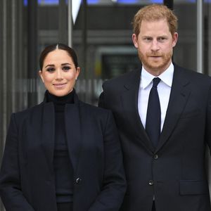 Le prince Harry, duc de Sussex et Meghan Markle, duchesse de Sussex, en visite à New York, le 23 septembre 2021.
© Taidgh Barron/Zuma Press/Bestimage