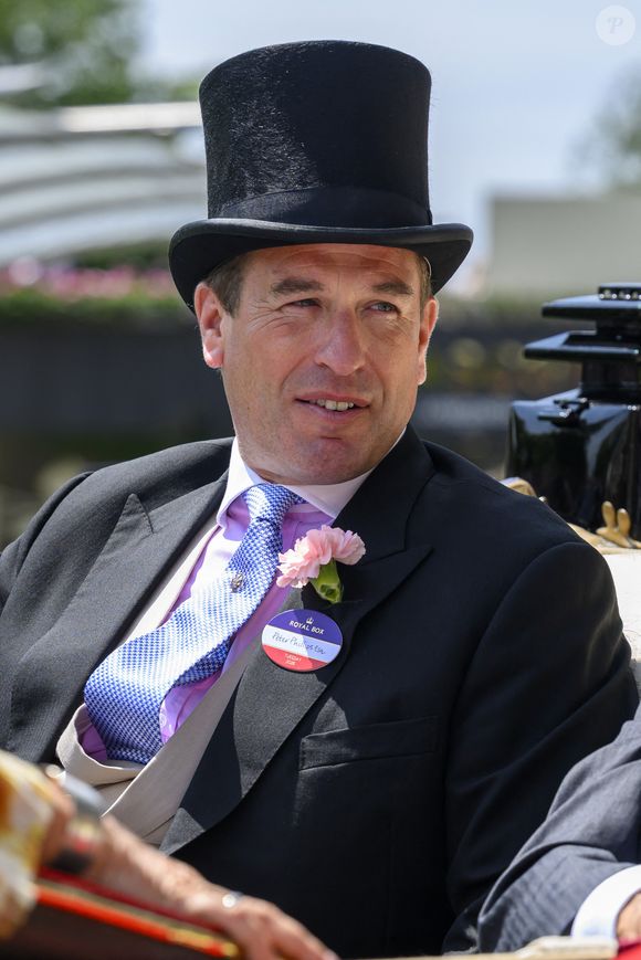 Le 17 juin 2025 : Royaux lors de la première journée du Royal Ascot à l'hippodrome d'Ascot : Peter Phillips. Où : Ascot, Royaume-Uni.Quand : 17 Jun 2025. Zuma Press / Bestimage