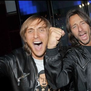 David Guetta et Bob Sinclar mixent au World Place.
©RACHID BELLAK / BESTIMAGE