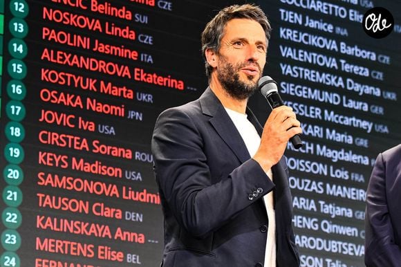 Tony Estanguet lors du tirage au sort des internationaux de France de Tennis de Roland Garros 2026, à Paris, France, le 21 mai 2026. © Baptiste Autissier/Psnewz/Bestimage