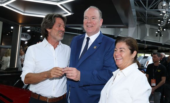 Le prince Albert II de Monaco à l'inauguration de la 20ème édition du salon "Top Marques Monaco 2025",  au Grimaldi Forum, le 8 mai 2025 à Monaco. © Claudia Albuquerque/Bestimage