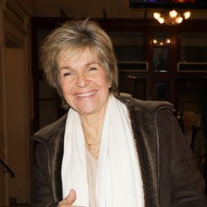 Exclusif - Véronique Jannot - 50ème de la pièce "Lyly" avec M. Bernier et F. Perrin au théâtre de Paris le 27 mars 2025. © Coadic Guirec/Bestimage