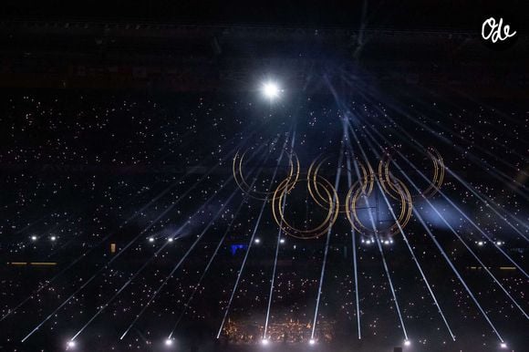 illustration lors de la cérémonie de clôture des Jeux Olympiques de Paris 2024 au stade de France à Saint-Denis, le 11 août 2024. 
© Baptiste Autissier / Panoramic / Bestimage