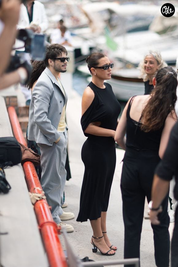 François Civil et Adèle Exarchopoulos - Arrivées au défilé de mode Jacquemus Cruise "La casa" à la Casa Malaparte à Capri. Le 10 juin 2024
© Tiziano Da Silva-Olivier Borde / Bestimage