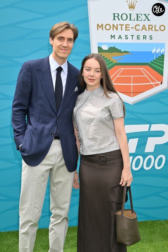 La princesse Alexandra de Hanovre et son fiancé Ben-Sylvester Strautmann - La famille princière assiste à la finale du Rolex Monte-Carlo Masters au Monte-Carlo Country Club de Monaco le 12 avril 2026.

© Bruno Bebert / Bestimage
