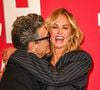 Marc Lavoine et Adriana Karembeu assistent à un photocall pour le Concerto For Peace d'Omar Harfouch au Théâtre des Champs-Elysées le 18 septembre 2024 à Paris.