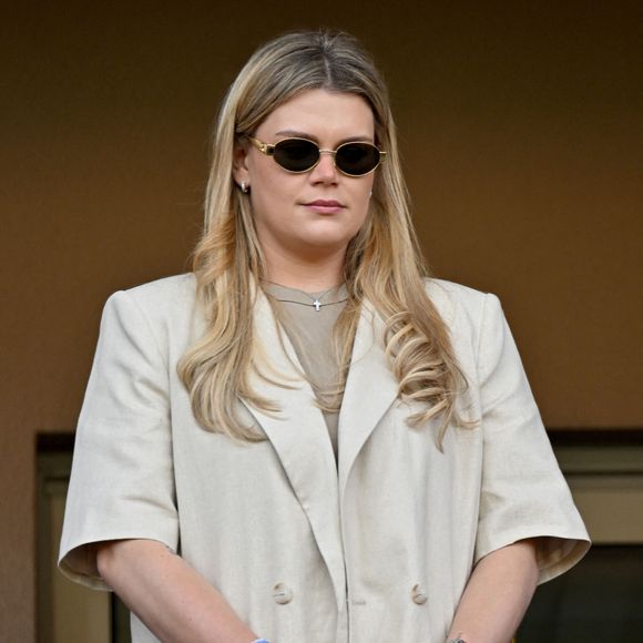 Camille Gottlieb lors du match de football caritatif au stade Louis II de Monaco opposant les Barbagiuans aux pilotes de l'équipe Nazionale Piloti dans le cadre de la "Racing Stars Football Cup" le 3 juin 2026. © Bruno Bebert / Bestimage