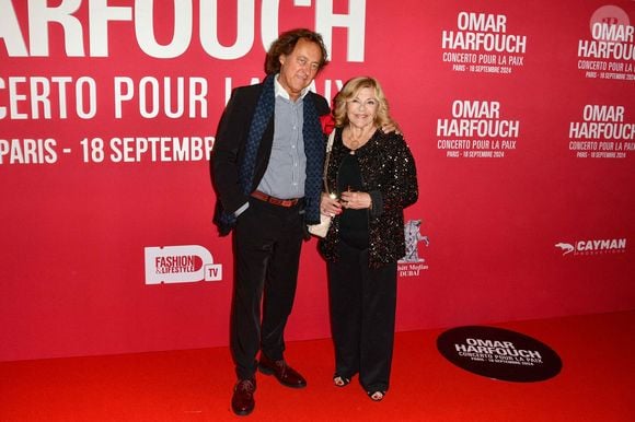 Nicoletta Grisoni, Jean Christophe Molinier assistant à un photocall pour le Concerto For Peace d'Omar Harfouch au Théâtre des Champs-Elysées le 18 septembre 2024 à Paris, France. Photo by Shootpix/ABACAPRESS.COM