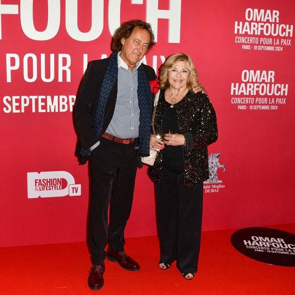 Nicoletta Grisoni, Jean Christophe Molinier assistant à un photocall pour le Concerto For Peace d'Omar Harfouch au Théâtre des Champs-Elysées le 18 septembre 2024 à Paris, France. Photo by Shootpix/ABACAPRESS.COM