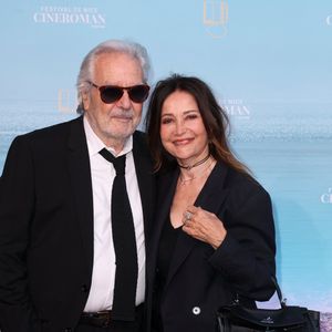 Pierre Arditi et sa femme Evelyne Bouix - Tapis rouge de la soirée d'ouverture de la 7ème édition du festival Cineroman à Nice le 29 septembre 2025. © Dominique Jacovides - Bruno Bebert / Bestimage