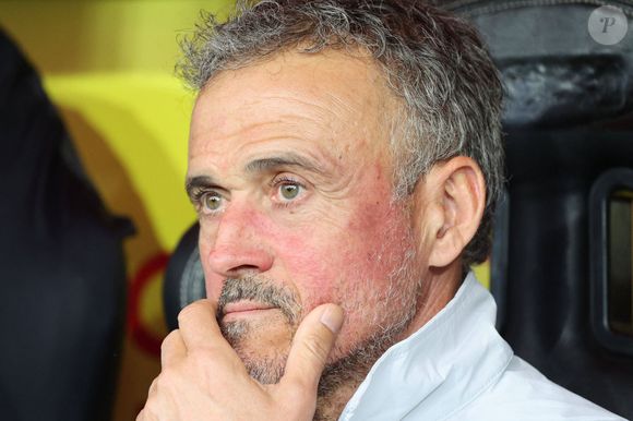 Luis ENRIQUE (entraîneur Paris Saint-Germain) lors du match RC Lens vs Paris Saint-Germain, Ligue 1 J29, stade Bollaert-Delelis, le 13 mai 2026 - photo Laurent Sanson / PsnewZ / Bestimage