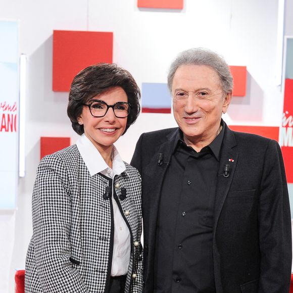 Quelle belle journée en perspective ! 

Exclusif - Rachida Dati et Michel Drucker - Enregistrement de l'émission Vivement dimanche, présentée par Michel Drucker au studio Rive Gauche à Paris, diffusée sur France 3. 
© Guillaume Gaffiot / Bestimge