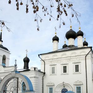 Illustration de la Mordovie, region russe ou va s’installer l'acteur francais Gerard Depardieu - La cathedrale John Divine a Saransk.
ITAR TASS / BESTIMAGE