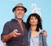 Après sa relation avec Isabelle Ferrer, mère de ses deux enfants Raphaël et Joséphine, Eric Cantona ne pensait pas refaire sa vie jusqu'au jour où il est tombé sur Rachida Brakni sur le tournage du film "L'Outremangeur"

Eric Cantona et Rachida Brakni - Photocall de la série "Brigade anonyme" lors de la 25ème édition du Festival de la fiction de la Rochelle le  © Denis Guignebourg / Bestimage