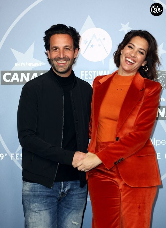 Laurie Cholewa et son mari Greg Levy lors du 29ème Festival International du Film de Comédie de l'Alpe d'Huez le 22 janvier 2026.

© Dominique Jacovides/Bestimage