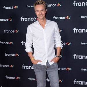 Cyril Feraud assiste à la conférence de presse de rentrée de France Télévisions à Paris, en France, le 11 juillet 2023. Photo : Aurore Maréchal/ABACAPRESS.COM