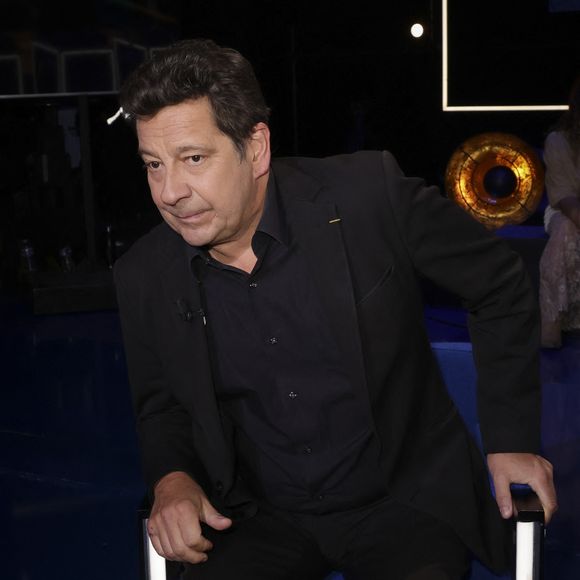 Exclusif - Laurent Gerra, lors de l'enregistrement de l'émission "La Boîte à secrets", présentée par F.Bollaert et diffusée le 10 octobre 2025 sur France 3, dans les studios du Lendit à Saint-Denis, Seine Saint-Denis, France, le 22 septembre 2025. © Jack Tribeca/Bestimage