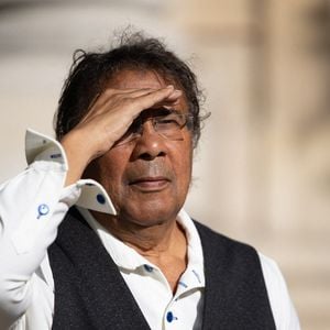 Le chanteur français Laurent Voulzy visite l'Assemblée nationale française, à Paris, le 9 septembre 2025. Photo par Raphael Lafargue/ABACAPRESS.COM