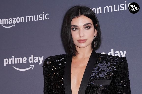 Dua Lipa lors du concert « Prime Day » présenté par Amazon Music, à New York, NY, États-Unis, le 10 juillet 2019. Photo de John Nacion/Startraks/ABACAPRESS.COM