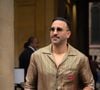 Et pour lui d'ajouter : "Ils ont commencé le galop et Lou a perdu l'équilibre. La chute est impressionnante."
Adil Rami au Front Row du défilé Drôle de Monsieur de la mode homme Printemps/Été 2026 dans le cadre de la Fashion Week de Paris au 1 rue Clotilde, à Paris, France, le 274 juin 2025. © Florian Lavielle/Bestimage