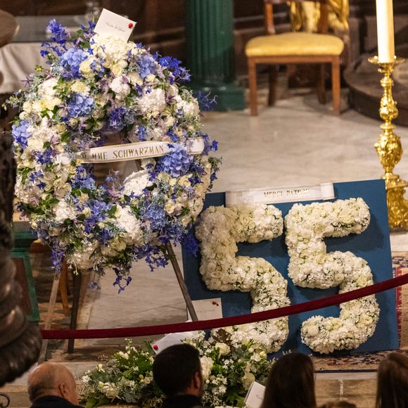 Exclusif - Obsèques de Patrice de Colmont, propriétaire du Club 55, en l'Eglise de Saint-Tropez, le 20 octobre 2025. 
© Florian Escoffier / Nice Matin / Bestimage