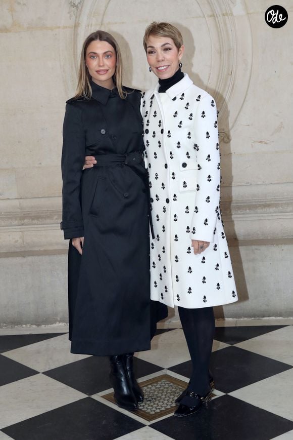 Mathilde Favier et sa fille Heloise Agostinelli au photocall du défilé Christian Dior "Collection Haute Couture Printemps/Eté 2025" au Musée Rodin, lors de la Fashion Week de Paris (PFW), le 27 janvier 2025.

© Bertrand Rindoff / Bestimage