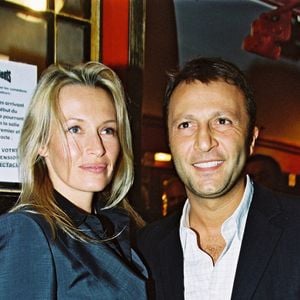 Estelle Lefébure et Arthur - Générale de la pièce "Même heure l'année prochaine" au théâtre du gymnase de Paris.